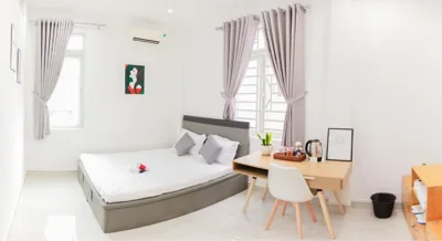 Doppelzimmer mit eigenem Bad — Hello SaiGon Homestay